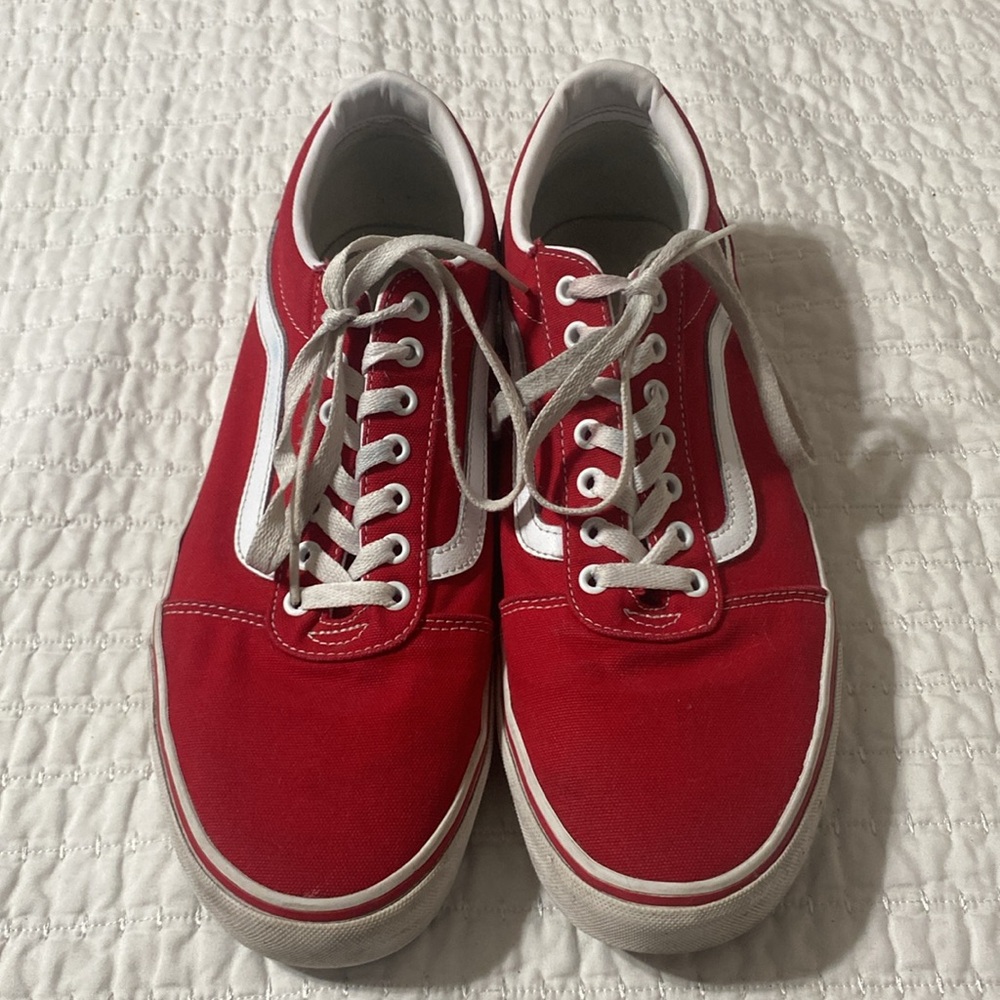 Red Vans - Picture 2 of 8